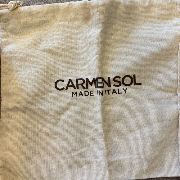 Elegant Tan Studded Crossbody Bag - Picture 4 of 4